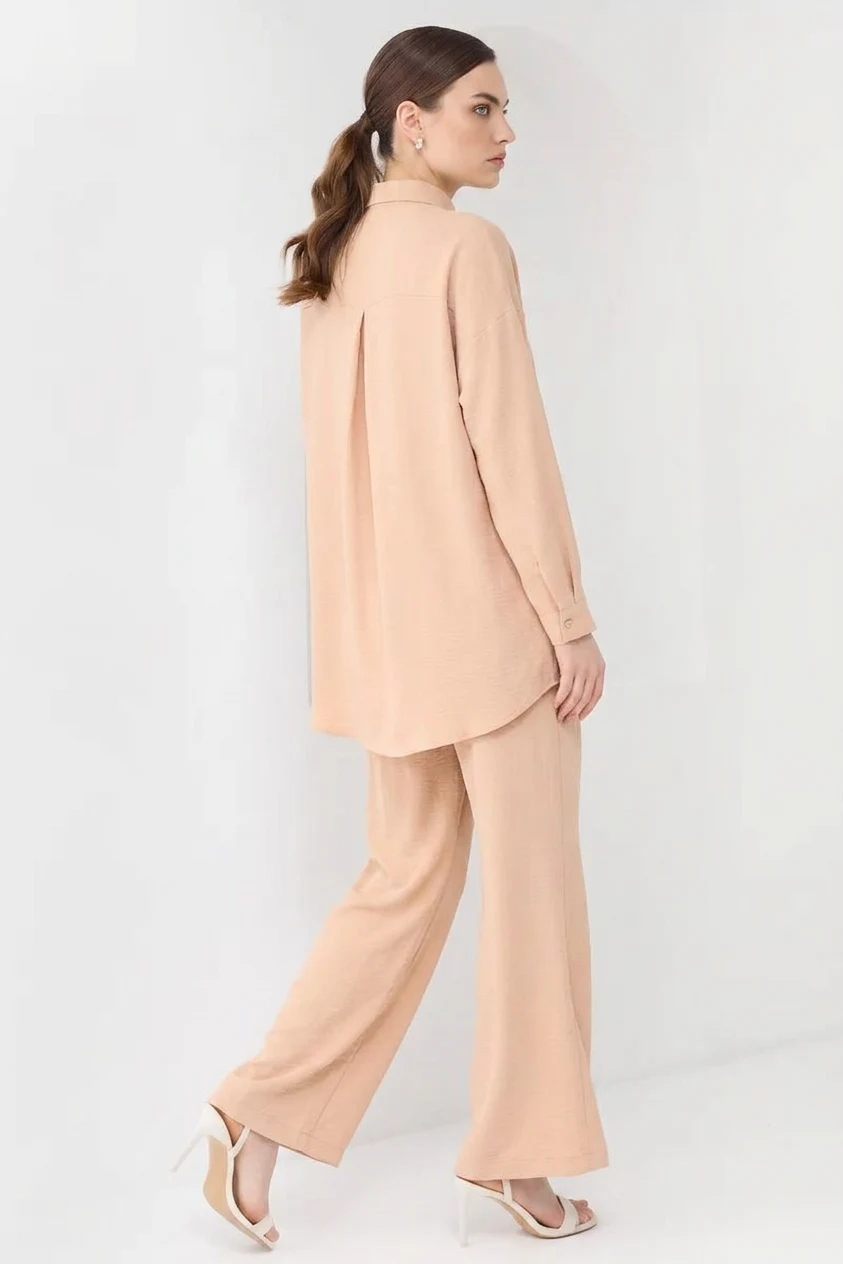 Kadın Oversize Kesim Vizon Takım